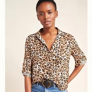 Anthropologie Cloth and Stone Lana buttondown-medium
